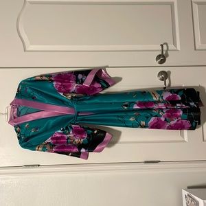Kimono style bathrobe never worn made in Kyrgyzstan